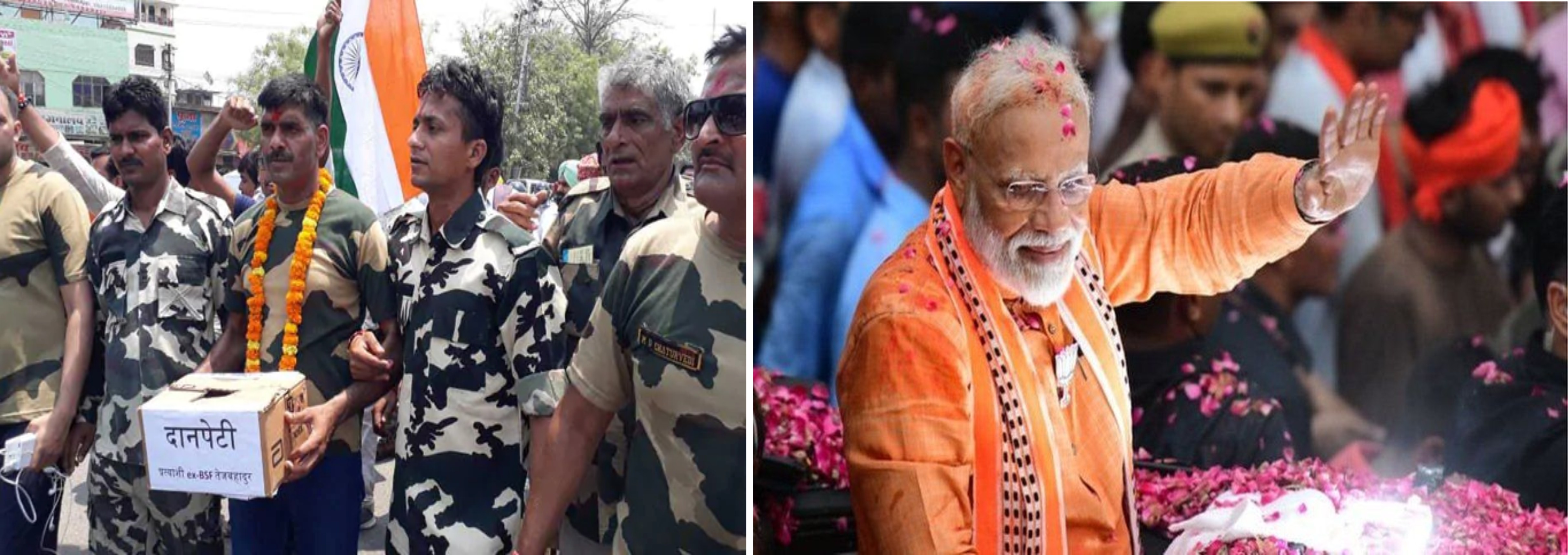 बनारस में जवान और किसान vs मोदी